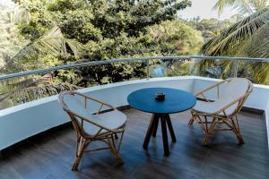 Balkón nebo terasa v ubytování Casa Aqua Villa