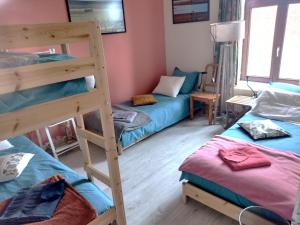 Postel nebo postele na pokoji v ubytování Au Randonneur - B&B