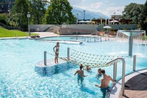 The swimming pool at or close to Ferienhaus Hubertus Tirol 1-8 Personen