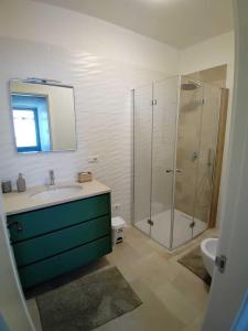 A bathroom at Trulli Live Alberobello