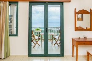 A balcony or terrace at Roubini Apartments