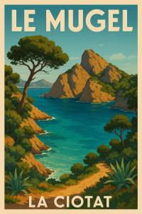 Naturlandskabet i nærheden af lejligheden