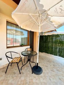 Balkón nebo terasa v ubytování Family Hotel Helios