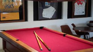 Biliár nebo kulečník v ubytování Herbert Valley Motel