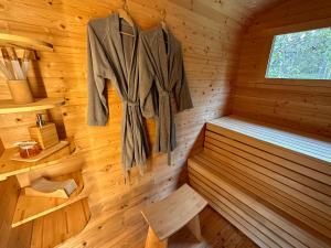 Koupelna v ubytování Citi Krasti Eco Spa Residence