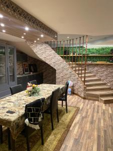 Posezení v ubytování Hassan home