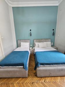 Voodi või voodid majutusasutuse Cheers Hostel Cairo toas