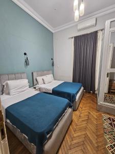 Voodi või voodid majutusasutuse Cheers Hostel Cairo toas