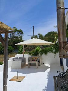 Κήπος έξω από το Beach Wave Melides Villa