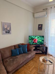 TV/Unterhaltungsangebot in der Unterkunft A nest for two in Athens