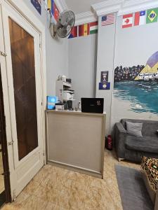 Istumisnurk majutusasutuses Cheers Hostel Cairo