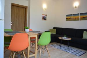 Posezení v ubytování Sunny Day apartments