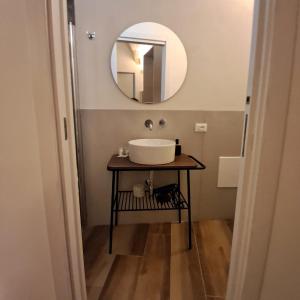 Baðherbergi á La dimora del vento