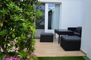 Posezení v ubytování Sunny Day apartments