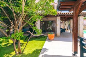 Zahrada ubytování Holiday house SEASCAPE I with private pool and spacious garden