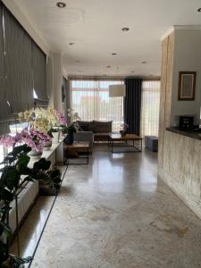 Zona d'estar a Messini Hotel