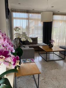 Zona d'estar a Messini Hotel