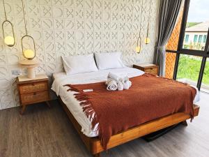 Llit o llits en una habitació de 云栖别院 Cloudrest Villa