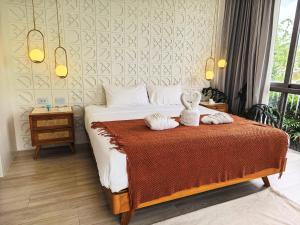 Llit o llits en una habitació de 云栖别院 Cloudrest Villa