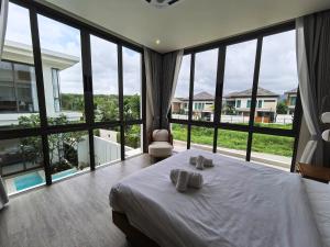 Llit o llits en una habitació de 云栖别院 Cloudrest Villa