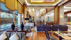 Posezení v ubytování Radisson Blu Hotel, Nagpur