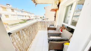 Balkón nebo terasa v ubytování R-9552 apartamento sunny santa pola