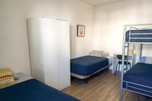 Uma cama ou camas num quarto em Casas Sao Luis