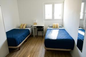 Uma cama ou camas num quarto em Casas Sao Luis
