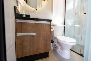 Koupelna v ubytování Studio 9 completo confortável no Ahú 1º andar + 22 fotografií