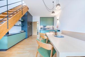 Kuchyň nebo kuchyňský kout v ubytování Dovolená bez starostí - Apartmán u Venuše