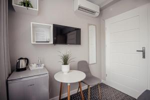 Køkken eller tekøkken på Dom Gościnny Dana