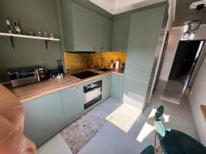 Η κουζίνα ή μικρή κουζίνα στο Apartament Roderyka