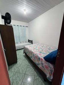 Postel nebo postele na pokoji v ubytování Quarto Duplo Confort