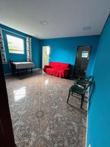 Posezení v ubytování Quarto Duplo Confort