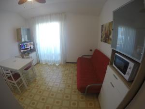 TV a/nebo společenská místnost v ubytování Residence Zenith