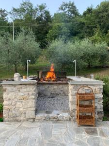 Equipo para parrilladas disponible en la casa vacacional