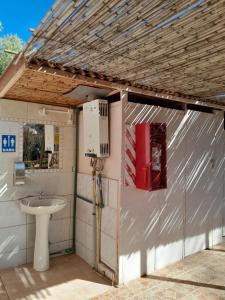 Ein Badezimmer in der Unterkunft Hotel-Camping Takha Takha