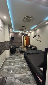 Kuchyň nebo kuchyňský kout v ubytování Luxury Upscale Furnished Studio