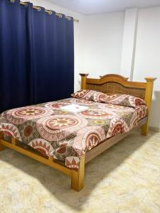 Ένα ή περισσότερα κρεβάτια σε δωμάτιο στο apartamento por días en el centro SVCH +7 φωτογραφίες