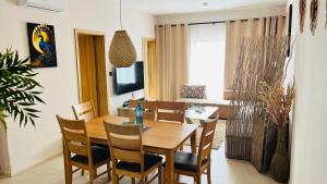 Posezení v ubytování Minissy luxury Serviced Apartment