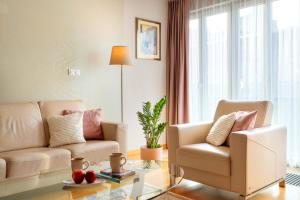 Posedenie v ubytovaní Sobieski Prestige Apartment - 6 min Main Square Kraków