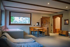 Гостиная зона в Maison Bionaz Ski & Sport