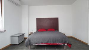 Postel nebo postele na pokoji v ubytování Ab gite et spa