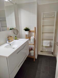 Kúpeľňa v ubytovaní Le Carrousel - Appartement cosy centre Obernai