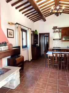 Køkken eller tekøkken på VillAmato Casa Vacanze