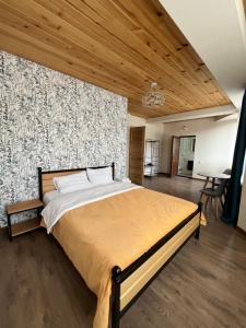 Postel nebo postele na pokoji v ubytování Apart-Hotel Seti