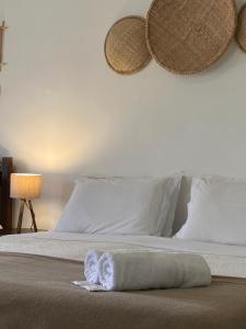 Postel nebo postele na pokoji v ubytování Casa Coco Verde Paraty