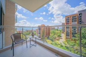 Balkón nebo terasa v ubytování Luxury High-Rise in Medellin 2BR Executive Retreat