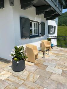 Balkón nebo terasa v ubytování Appartement Bergblick II - MODERN LIVING