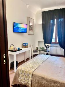 Postel nebo postele na pokoji v ubytování Da Vice Rooms